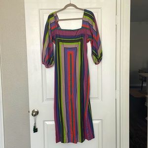 MULTICOLOR MARA HOFFMAN SUMMER DRESS